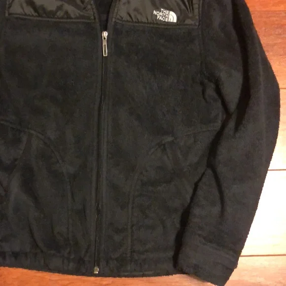 North face black jacket with hood. Size M. - Picture 2 of 5